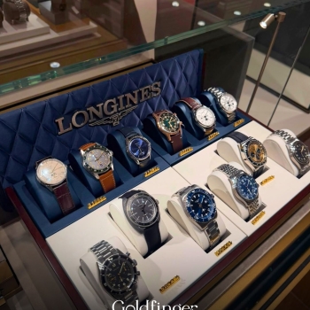 Longines arrives at Goldfinger Jewelry: Discover the Excellence of Swiss Watchmaking in St. Barth and St. Martin