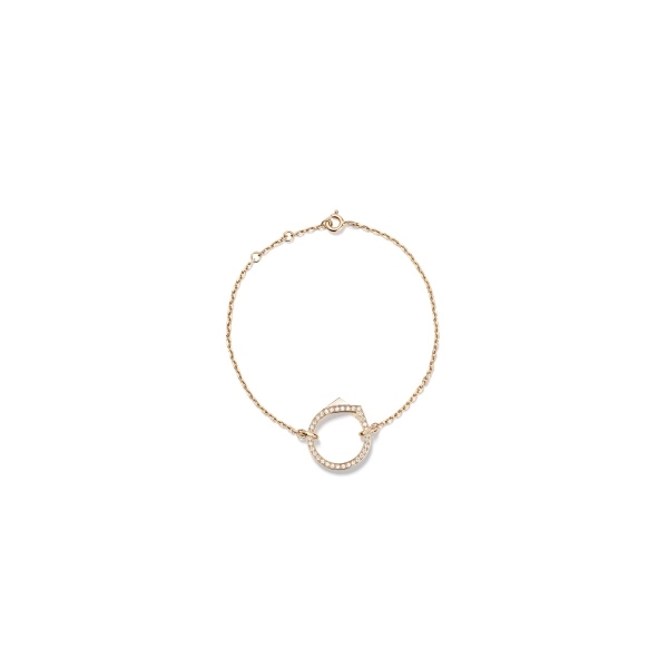 Repossi Antifer chain bracelet in rose gold - BAF2APPG00000