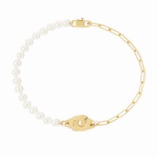 Menottes dinh van XS pearl bracelet - Goldfinger Jewelry