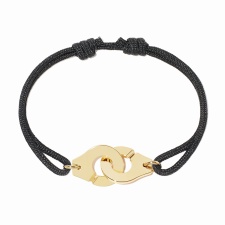 Dinh Van Menottes cord bracelet - Goldfinger  Dinh Van Menottes cord bracelet - Goldfinger