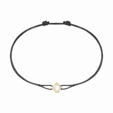 Dinh Van Le Pavé cord bracelet - Goldfinger