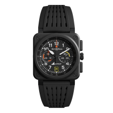 Bell & Ross BR-03 Chrono Rafale Solo Display - Goldfinger