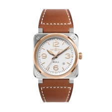 Bell & Ross BR-03 White Steel & Gold - Goldfinger Jewelry