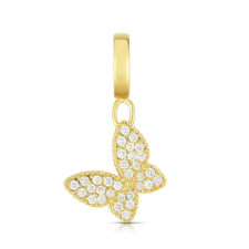 Roberto Coin Butterfly charm - Goldfinger