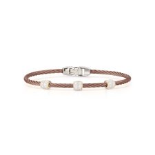 ALOR cable bracelet - Goldfinger