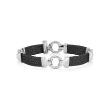ALOR cable bracelet - Goldfinger