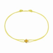  Dinh Van Le Cube cord bracelet - Goldfinger