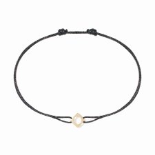 Dinh Van Le Pavé cord bracelet - Goldfinger