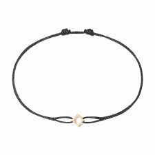Dinh Van Le Pavé cord bracelet - Goldfinger