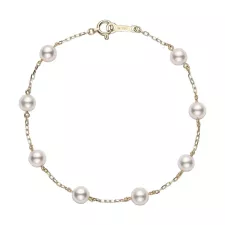 Mikimoto Station Bracelet - Goldfinger