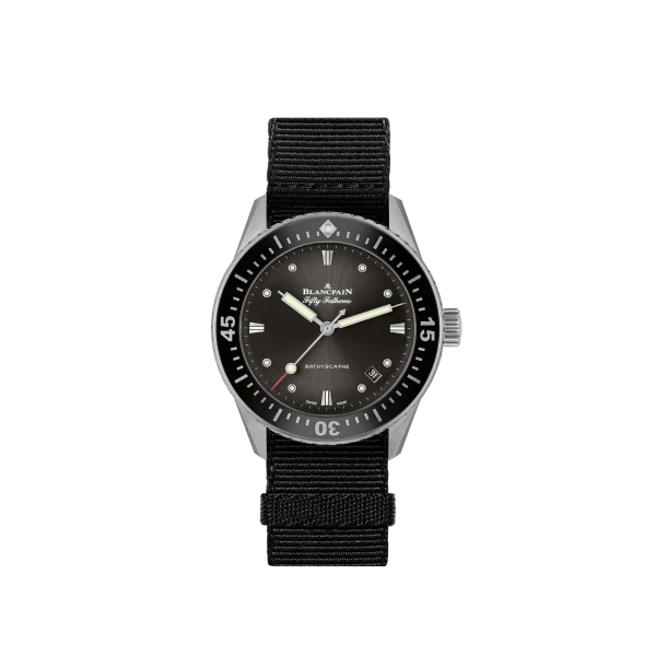 BlancPain Fifty Fathoms Bathyscaphe watch 5100B 1110 NABA