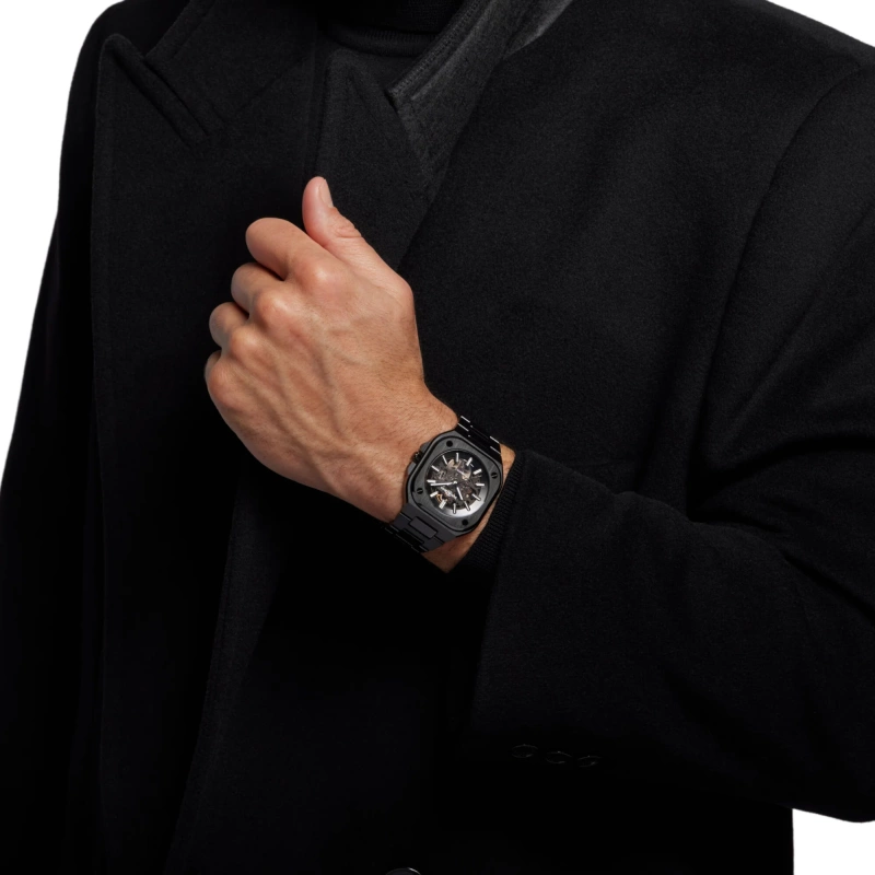 Bell & Ross BR-05 Skeleton Black Ceramic - Goldfinger Jewelry