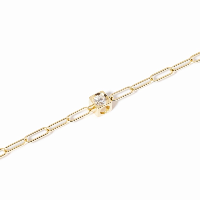 Dinh Van Le Cube Diamant bracelet - Goldfinger Jewelry