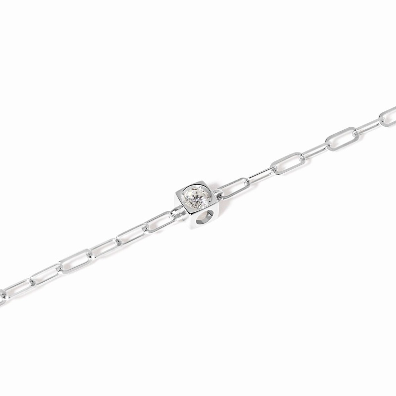  Dinh Van Le Cube Diamant chain bracelet - Goldfinger