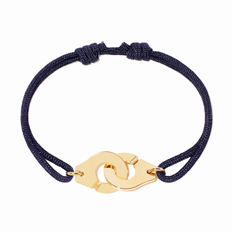 Dinh Van Menottes cord bracelet - Goldfinger