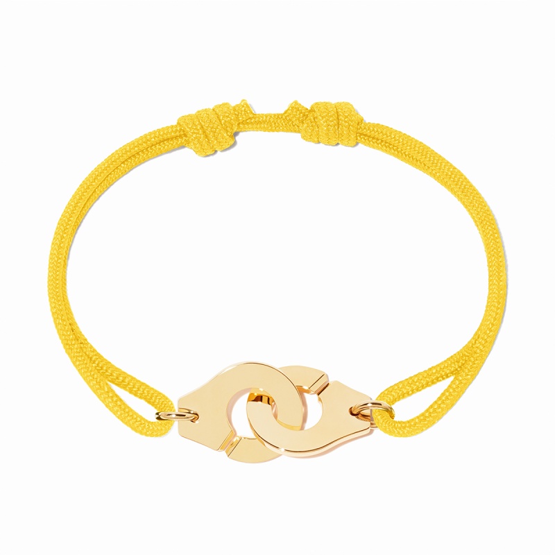 Dinh Van Menottes cord bracelet - Goldfinger