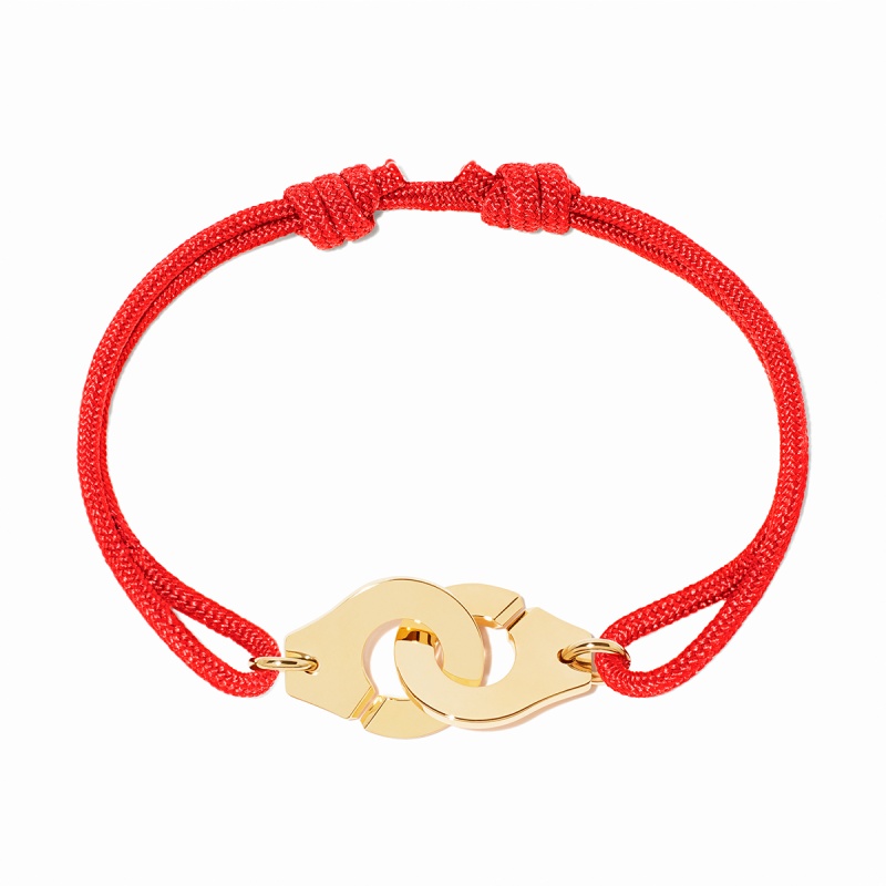 Dinh Van Menottes cord bracelet - Goldfinger