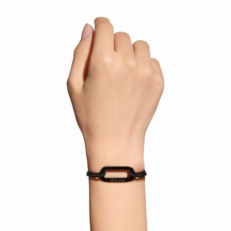 Dinh Van Maillon XL cord bracelet - Goldfinger