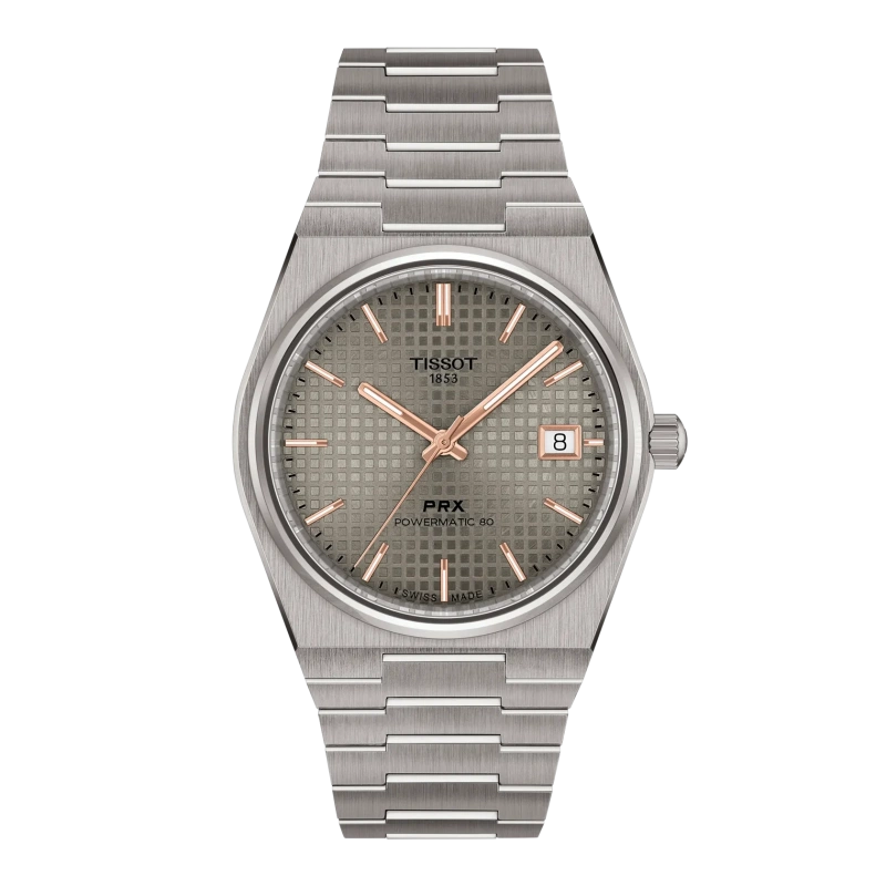  Tissot PRX Titanium 38mm - Goldfinger Jewelry - St Maarten, St Barth, St Martin