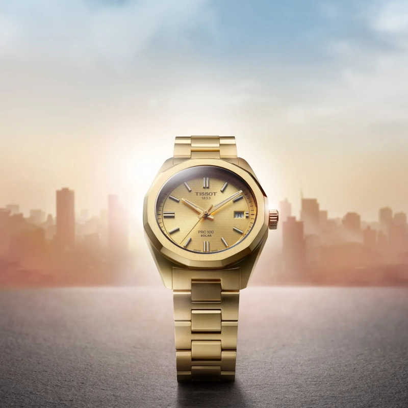 Tissot PRC 100 Solar 34mm  - Goldfinger Jewelry - St Maarten, St Barth, St Martin