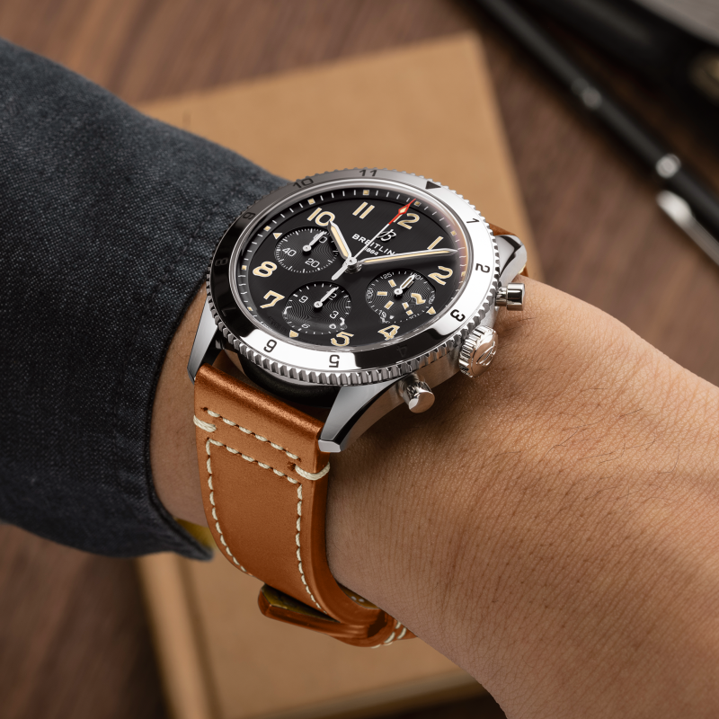 Breitling Classic AVI Chronograph 42 P-51 Mustang - Goldfinger