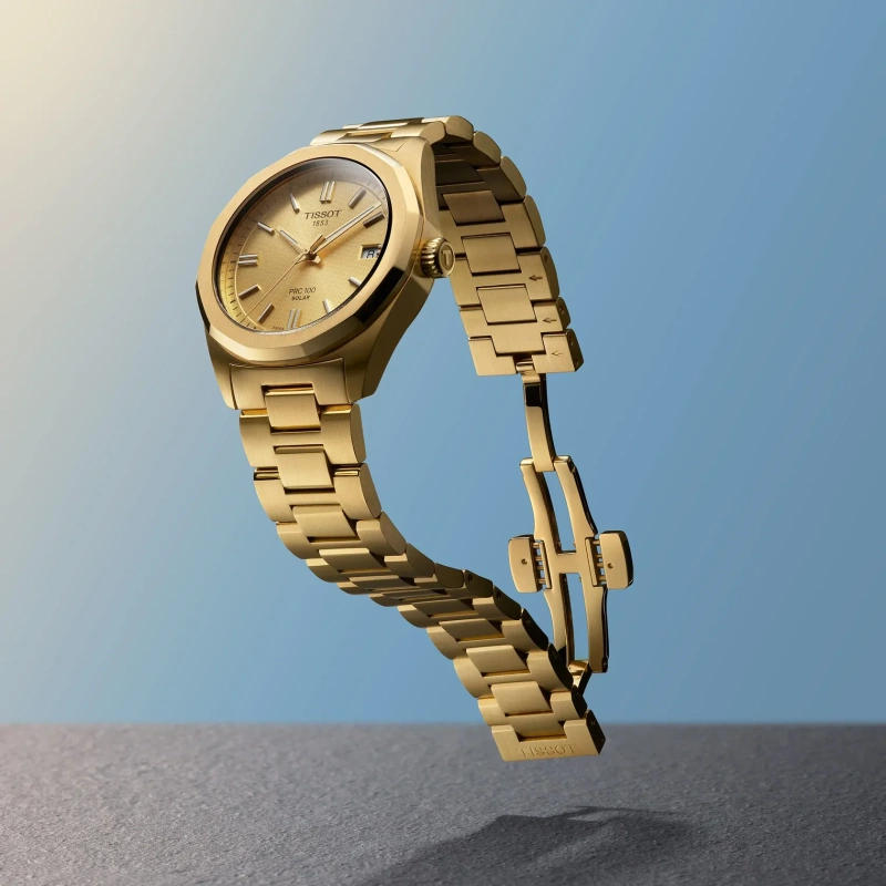 Tissot PRC 100 Solar 34mm  - Goldfinger Jewelry - St Maarten, St Barth, St Martin