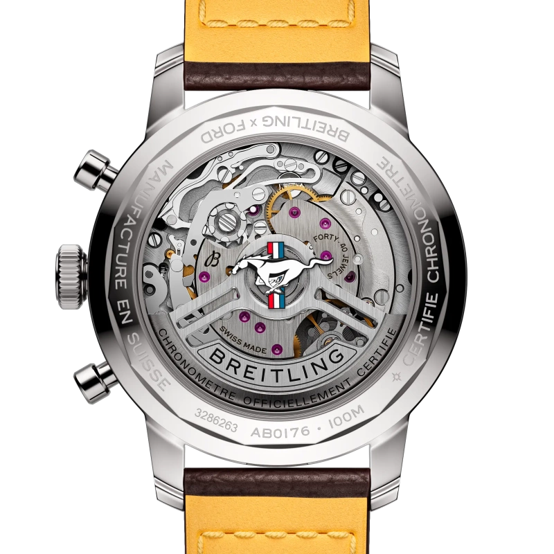 Breitling Top Time B01 Ford Mustang - Goldfinger