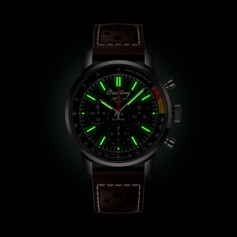 Breitling Top Time B01 Ford Mustang - Goldfinger