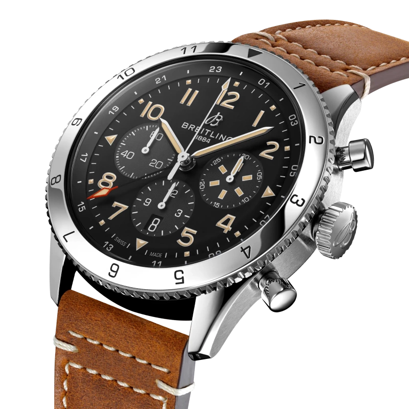 Breitling Classic AVI Super AVI B04 Chronograph GMT 46 - Goldfinger