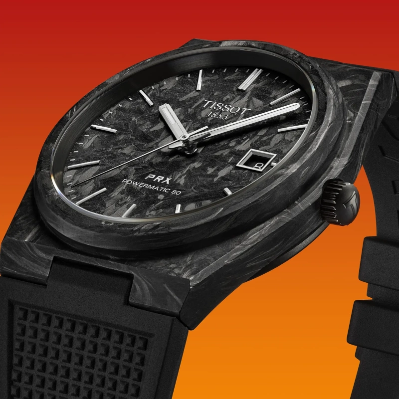 Tissot PRX Carbone 40.5mm - Goldfinger Jewelry - St Maarten, St Barth, St Martin