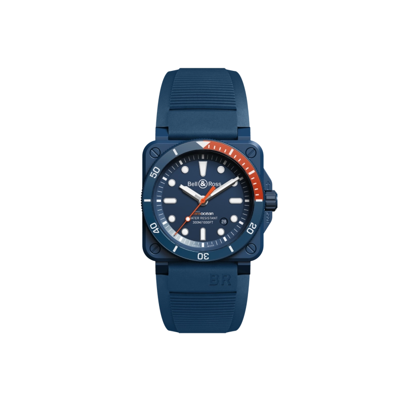 Bell & Ross BR 03-92 Diver Tara Watch - BR0392-D-TR-CE/SRB
