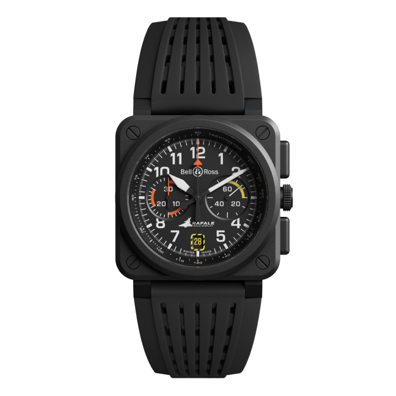 Bell & Ross BR-03 Chrono Rafale Solo Display - Goldfinger