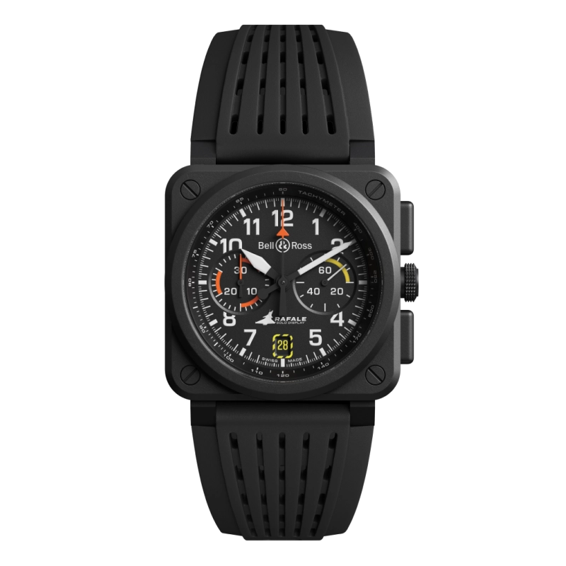 Bell & Ross BR-03 Chrono Rafale Solo Display watch - Goldfinger Jewelry