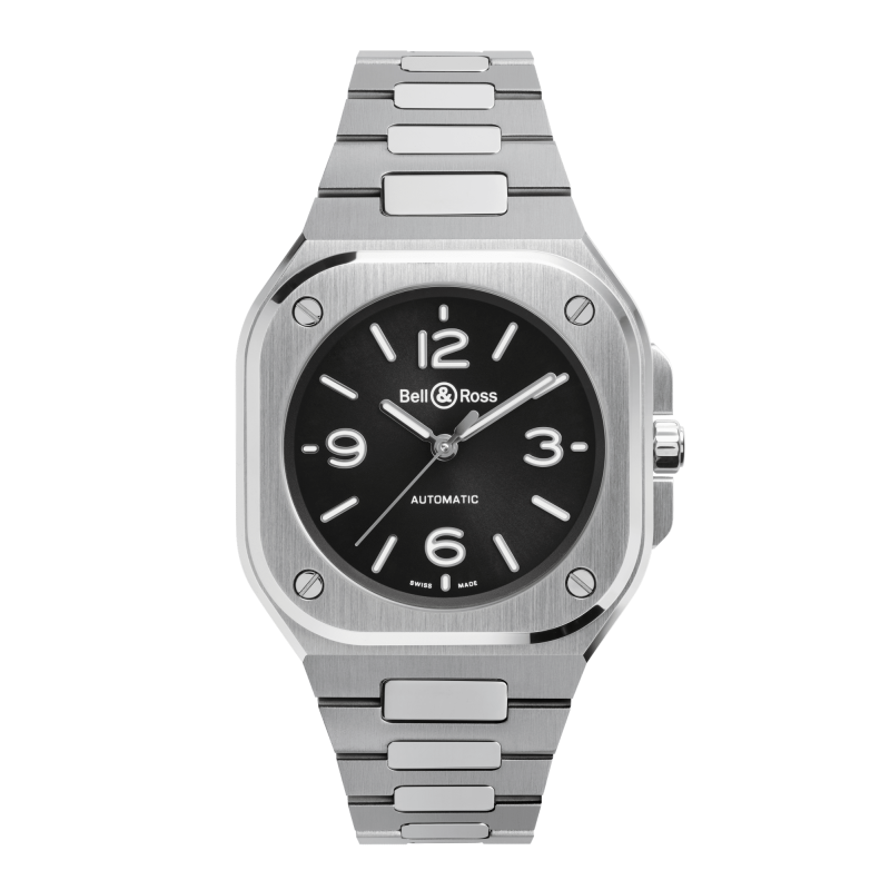 Bell & Ross BR-05 Black Steel - Goldfinger