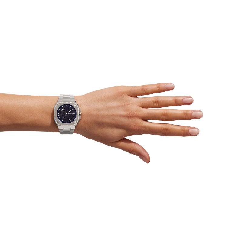 Bell & Ross BR-05 36mm Blue Diamond Eagle - Goldfinger Jewelry