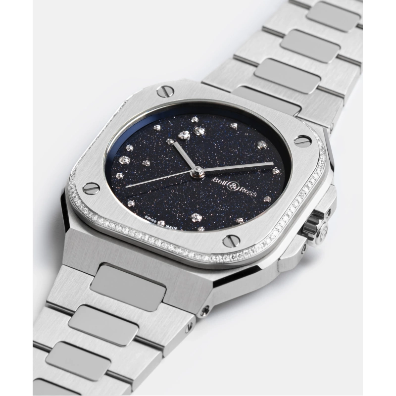 Bell & Ross BR-05 36mm Blue Diamond Eagle - Goldfinger Jewelry