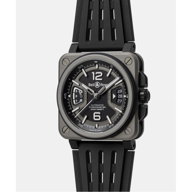 Bell & Ross BR-X3 Black Titanium - Goldfinger