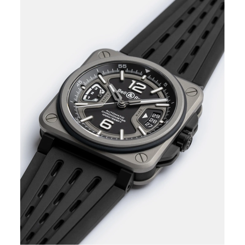 Bell & Ross BR-X3 Black Titanium - Goldfinger