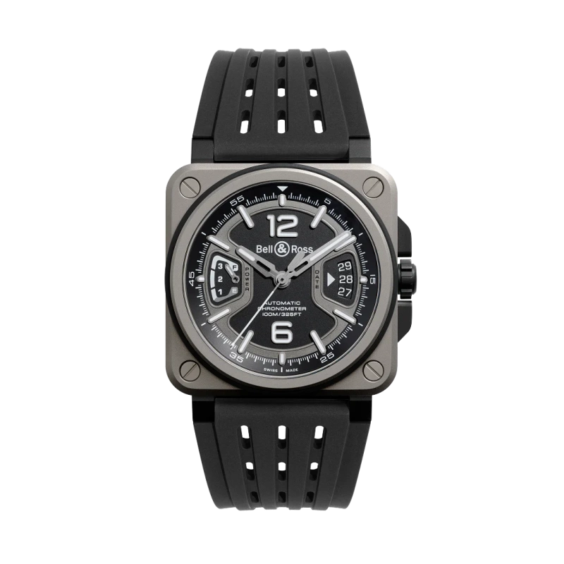 Bell & Ross BR-X3 Black Titanium - Goldfinger