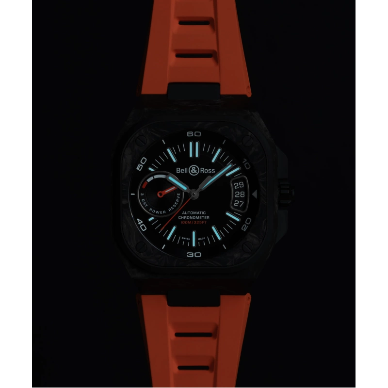 Bell & Ross BR-X5 Carbon Orange - Goldfinger Jewelry