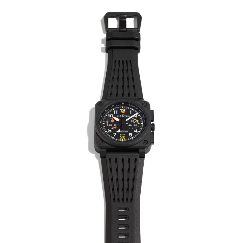 Bell & Ross BR-03 Chrono Rafale Solo Display - Goldfinger