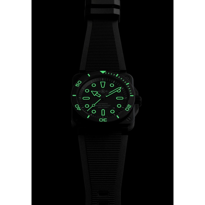 Bell & Ross BR-03 Diver Lum Outline - Goldfinger