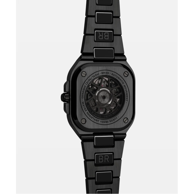 Bell & Ross BR-05 Skeleton Black Ceramic - Goldfinger Jewelry