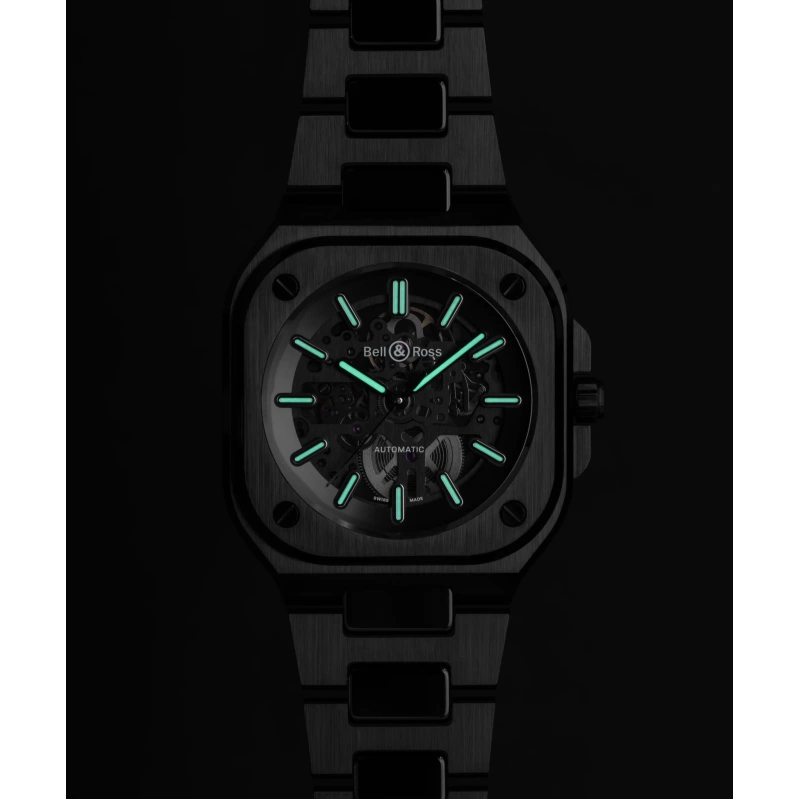 Bell & Ross BR-05 Skeleton Black Ceramic - Goldfinger Jewelry