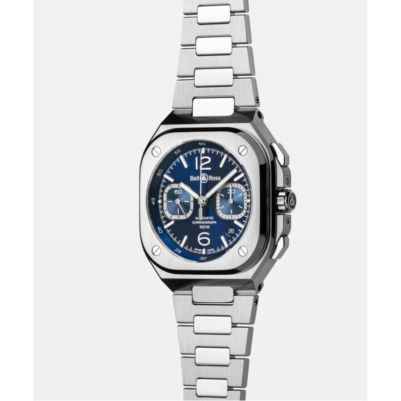 Bell & Ross BR-05 Chrono Blue Steel - Goldfinger Jewelry