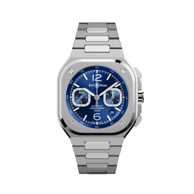 Bell & Ross BR-05 Chrono Blue Steel - Goldfinger Jewelry