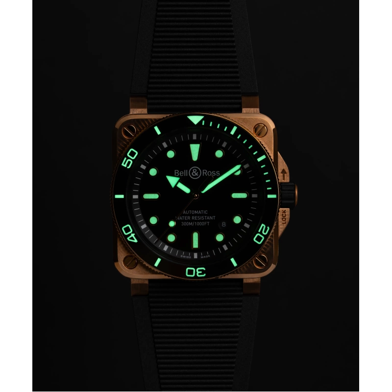 Bell & Ross BR-03 Diver Black Bronze - Goldfinger Jewelry