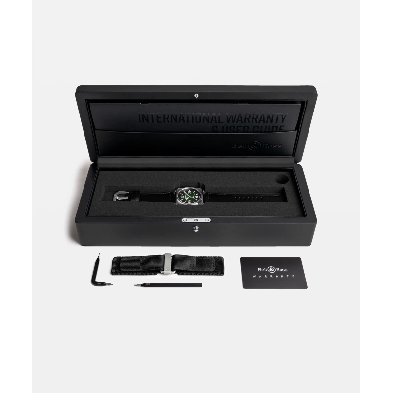 Bell & Ross BR-03 Green Steel - Goldfinger Jewelry
