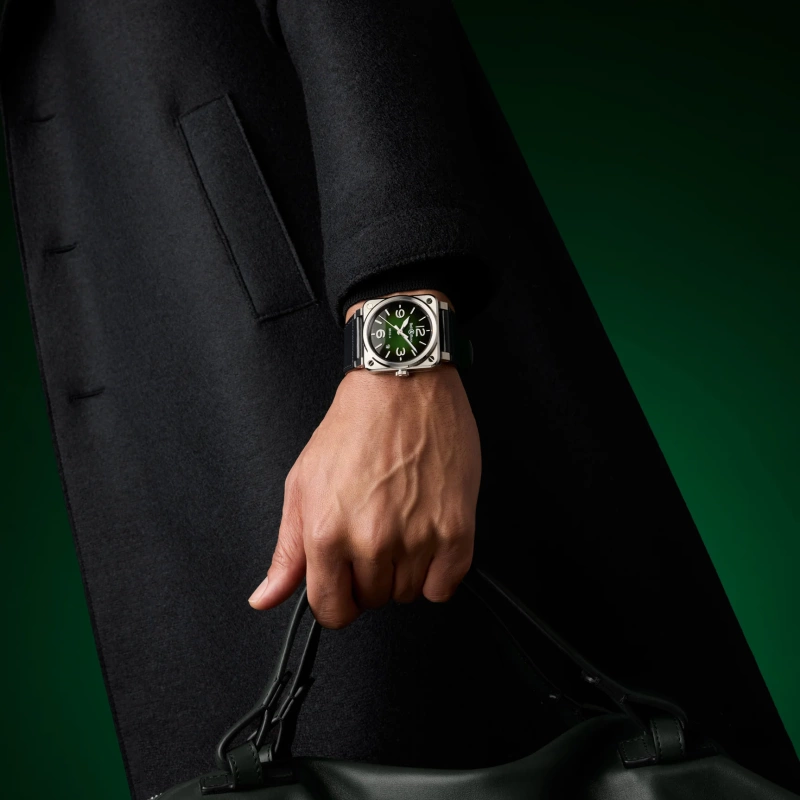 Bell & Ross BR-03 Green Steel - Goldfinger Jewelry