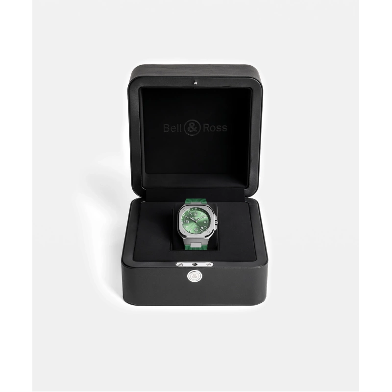 Bell & Ross BR-05 GMT Green Steel - Goldfinger Jewelry